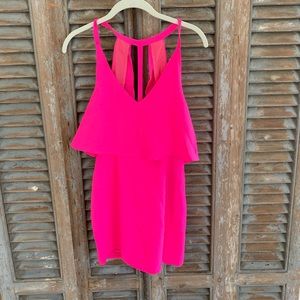 A pink Tobi dress size XS.